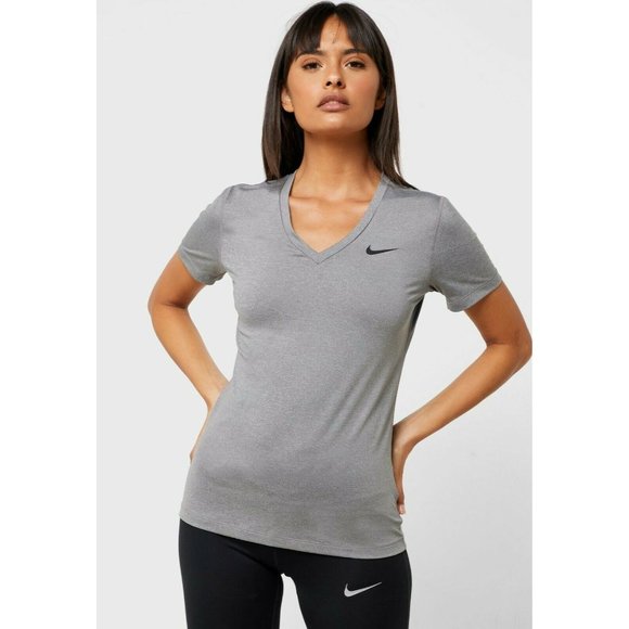 Nike Tops - Nike Womens XS Varcity V-Neck Short Sleeve T-Shirt